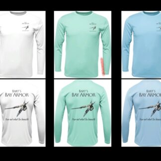 Six different color shirts with a picture of a bird.